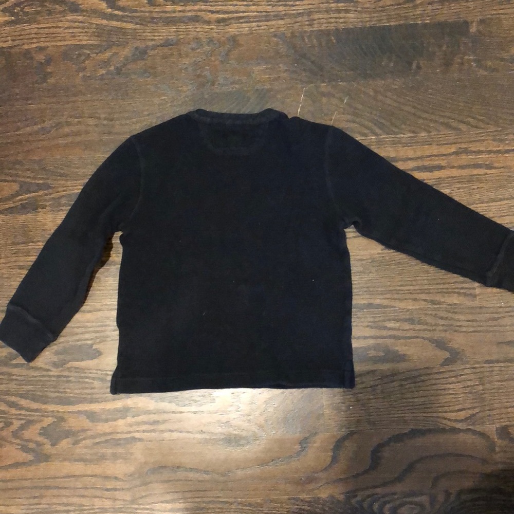Polo Ralph Lauren Black Longsleeve Top Boys Sz 4T - Picture 3 of 3
